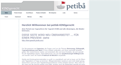 Desktop Screenshot of petiba.com