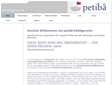 Tablet Screenshot of petiba.com